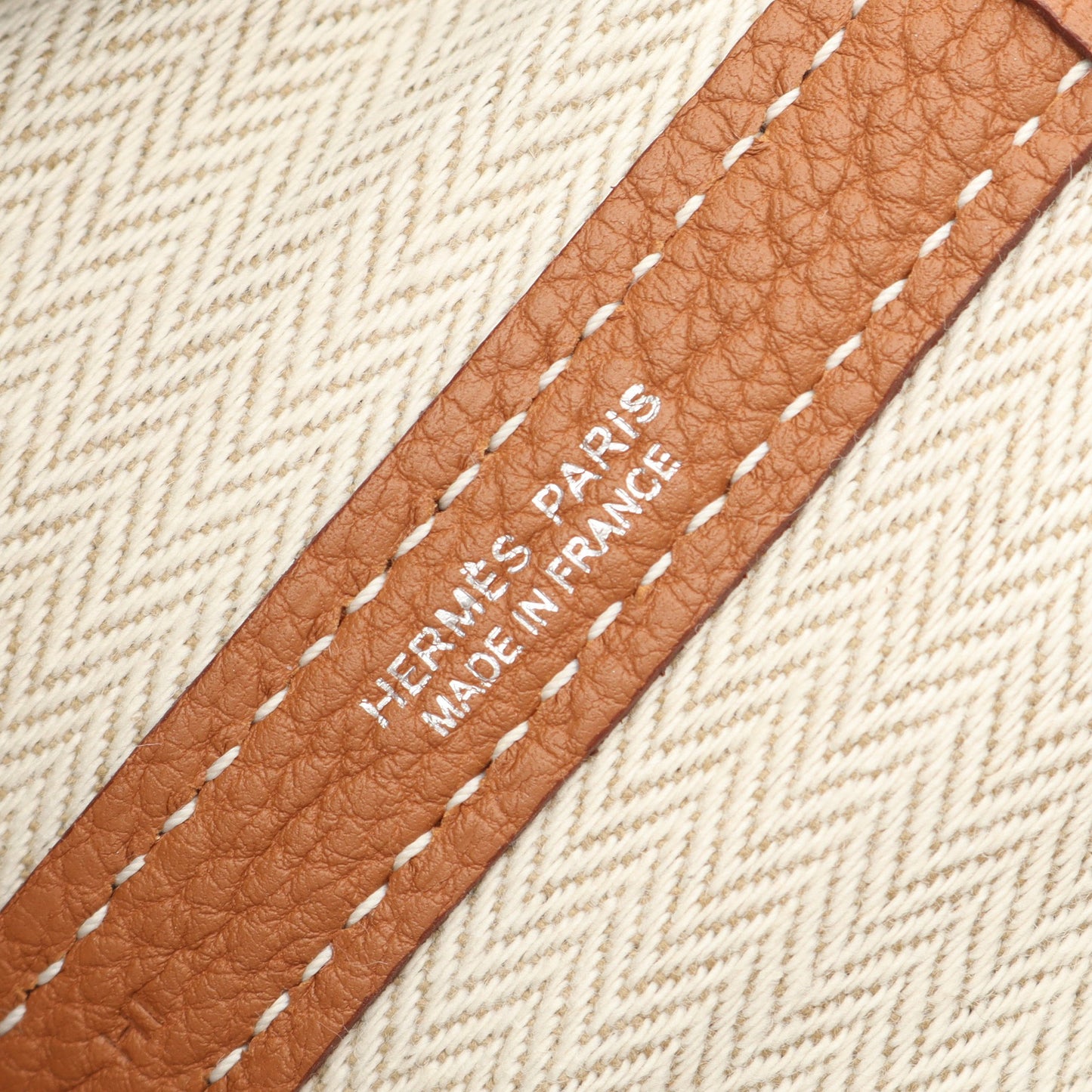 ガーデンパーティPM ゴールド ハンドバッグ トートバッグ ネゴンダ ブラウン シルバー金具 X刻印 エルメス バッグ HERMES