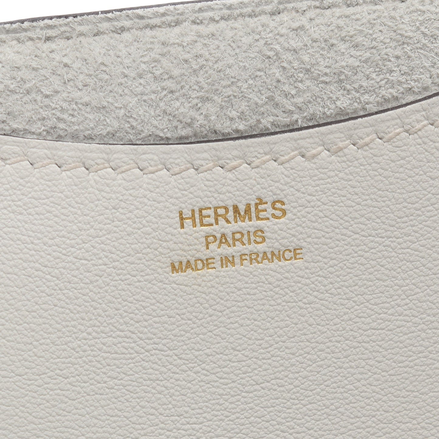 インザループ18 ニューホワイト ハンドバッグ トリヨンクレマンス ホワイト ゴールド金具 B刻印 エルメス バッグ HERMES