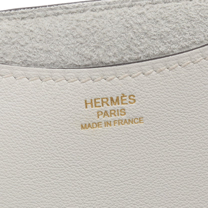 インザループ18 ニューホワイト ハンドバッグ トリヨンクレマンス ホワイト ゴールド金具 B刻印 エルメス バッグ HERMES