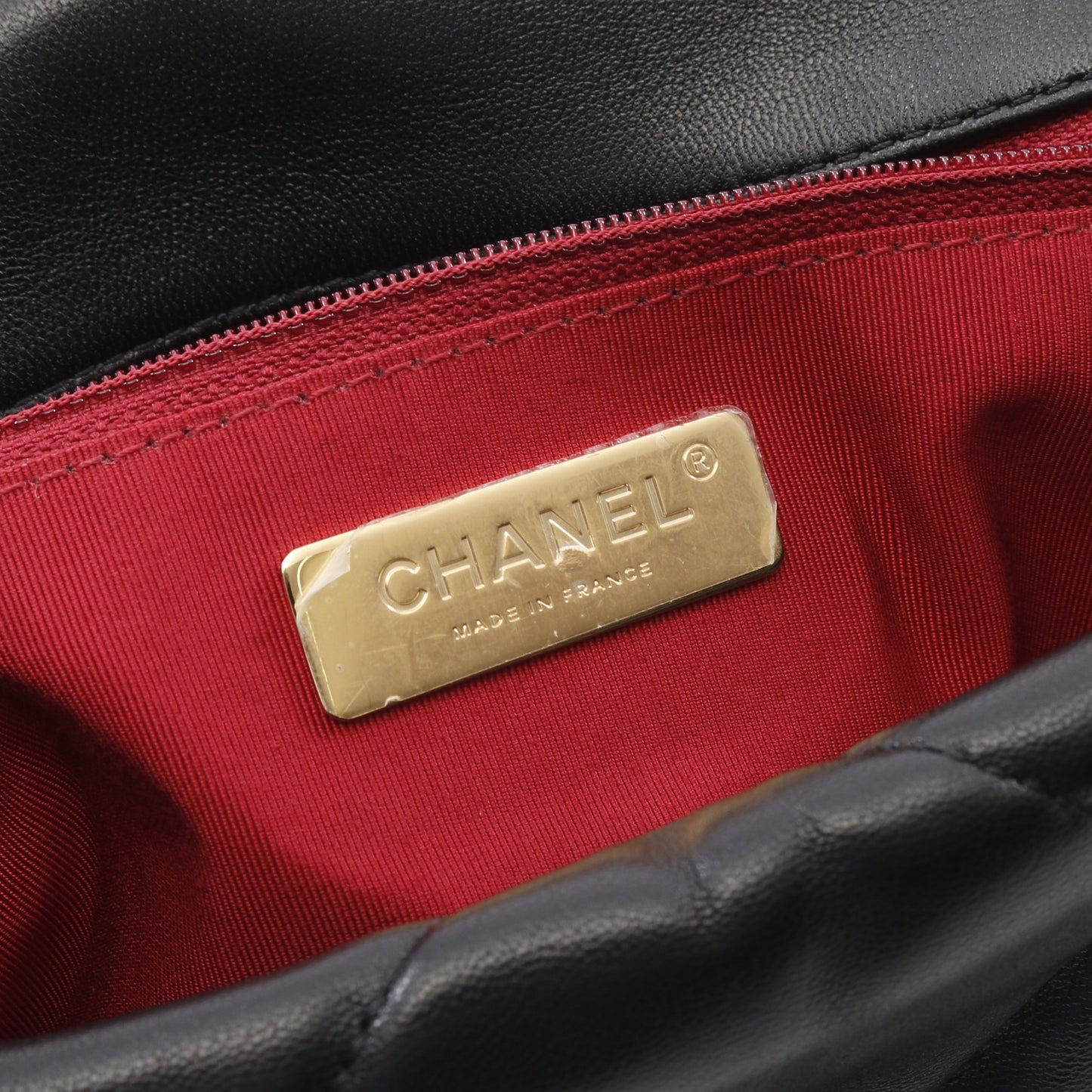 19 ディズヌフ マトラッセ チェーンショルダーバッグ ラムスキン ブラック コンビ金具 2WAY シャネル バッグ CHANEL