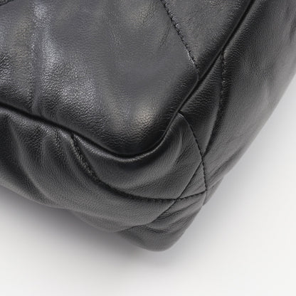 19 ディズヌフ マトラッセ チェーンショルダーバッグ ラムスキン ブラック コンビ金具 2WAY シャネル バッグ CHANEL