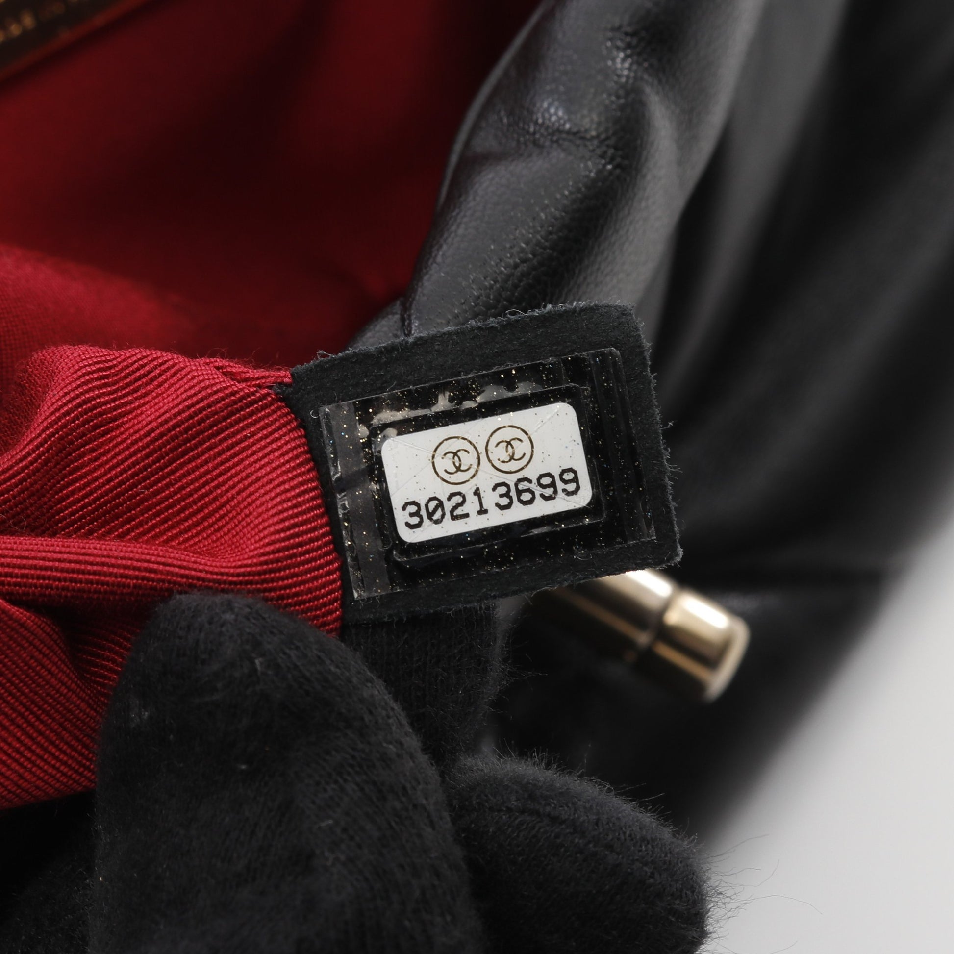 19 ディズヌフ マトラッセ チェーンショルダーバッグ ラムスキン ブラック コンビ金具 2WAY シャネル バッグ CHANEL