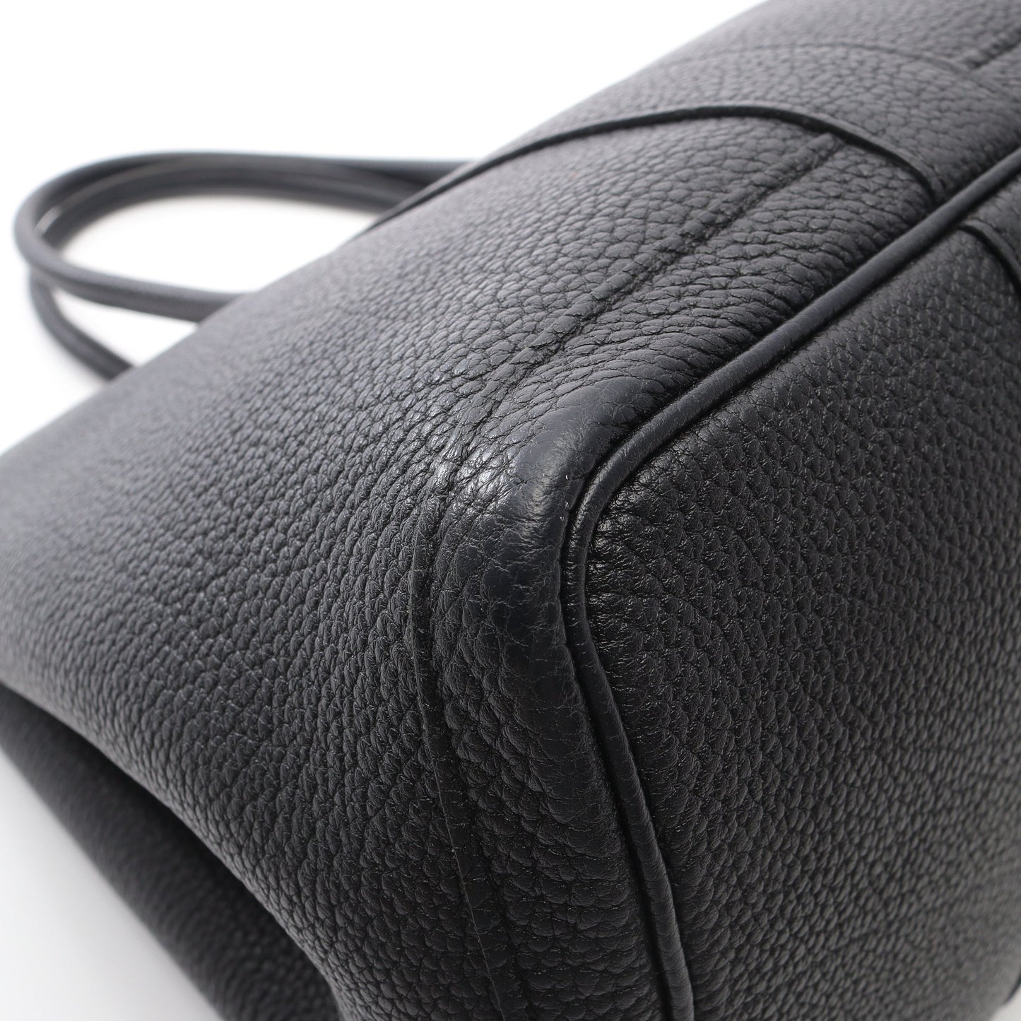 ガーデンパーティPM ハンドバッグ トートバッグ ネゴンダ ブラック シルバー金具 X刻印 エルメス バッグ HERMES