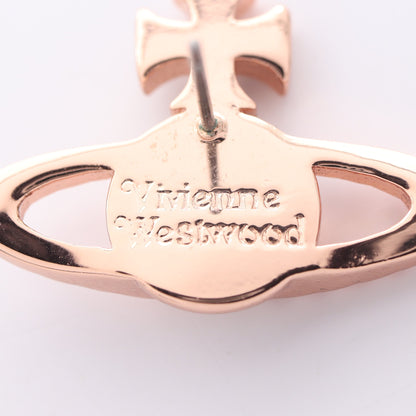 MAYFAIR BAS RELIEF メイフェアバスレリーフ ピアス GP ラインストーン ピンクゴールド クリア ヴィヴィアンウエストウッド アクセサリー Vivienne Westwood