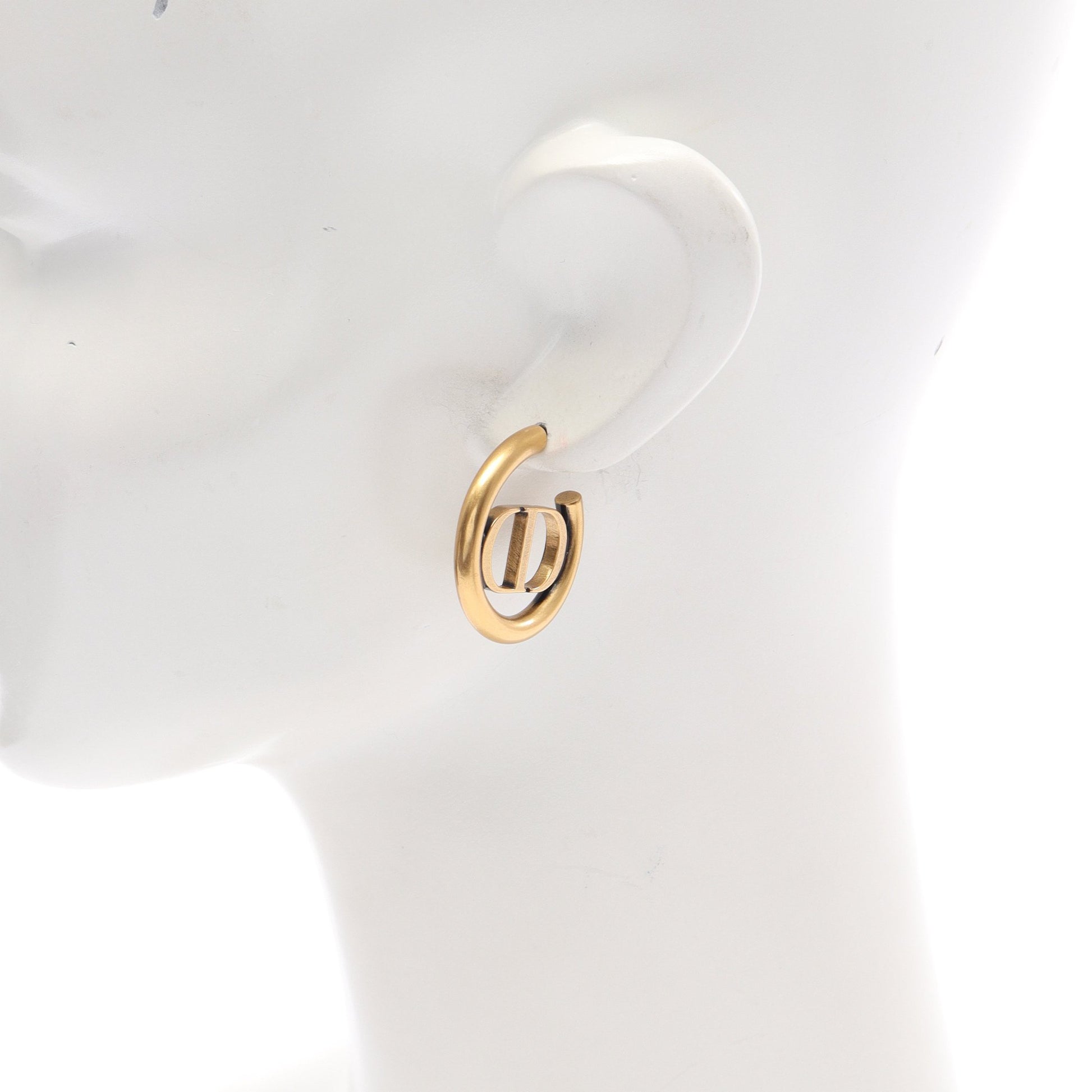 30 MONTAIGNE モンテーニュ フープ ピアス GP ゴールド ディオール アクセサリー DIOR