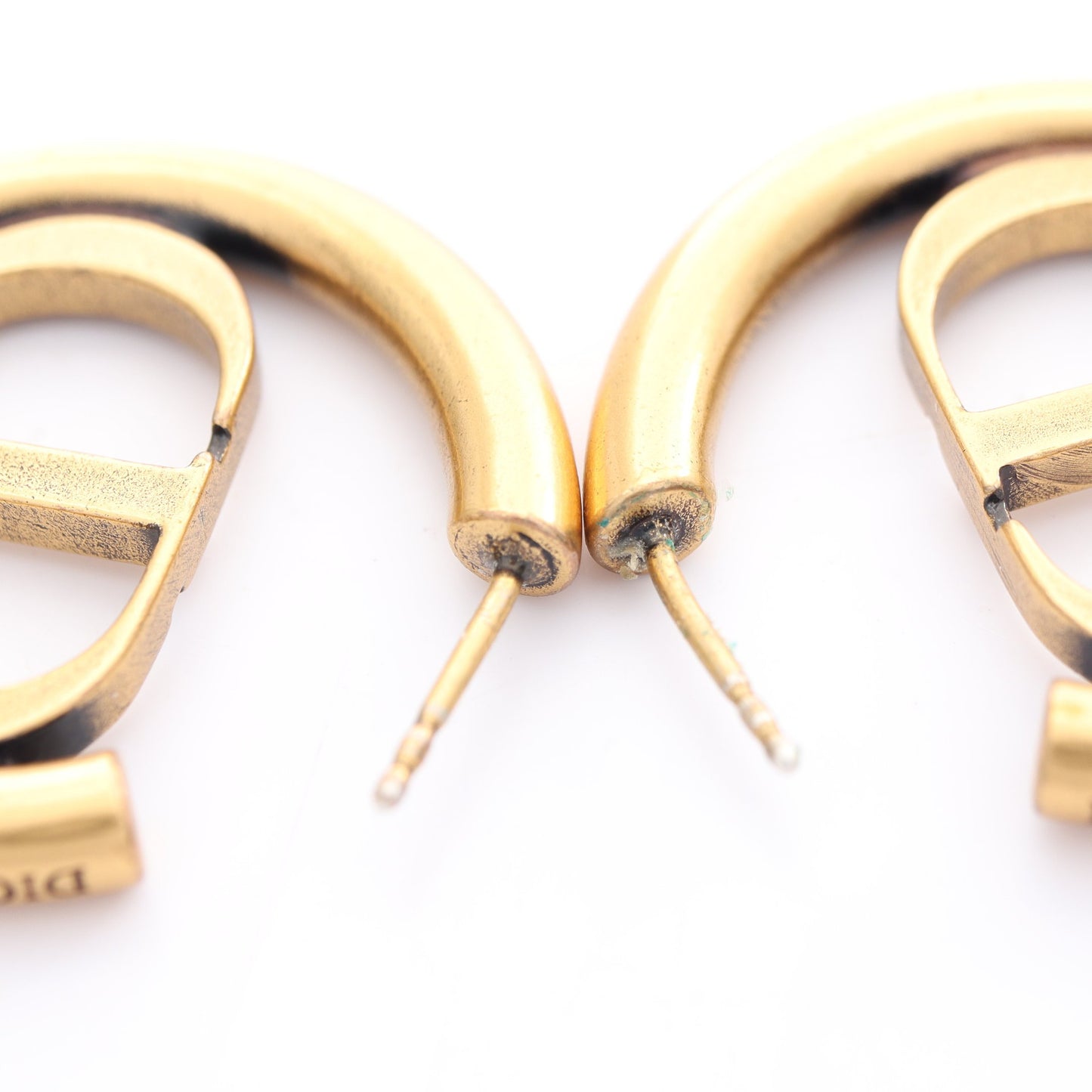 30 MONTAIGNE モンテーニュ フープ ピアス GP ゴールド ディオール アクセサリー DIOR