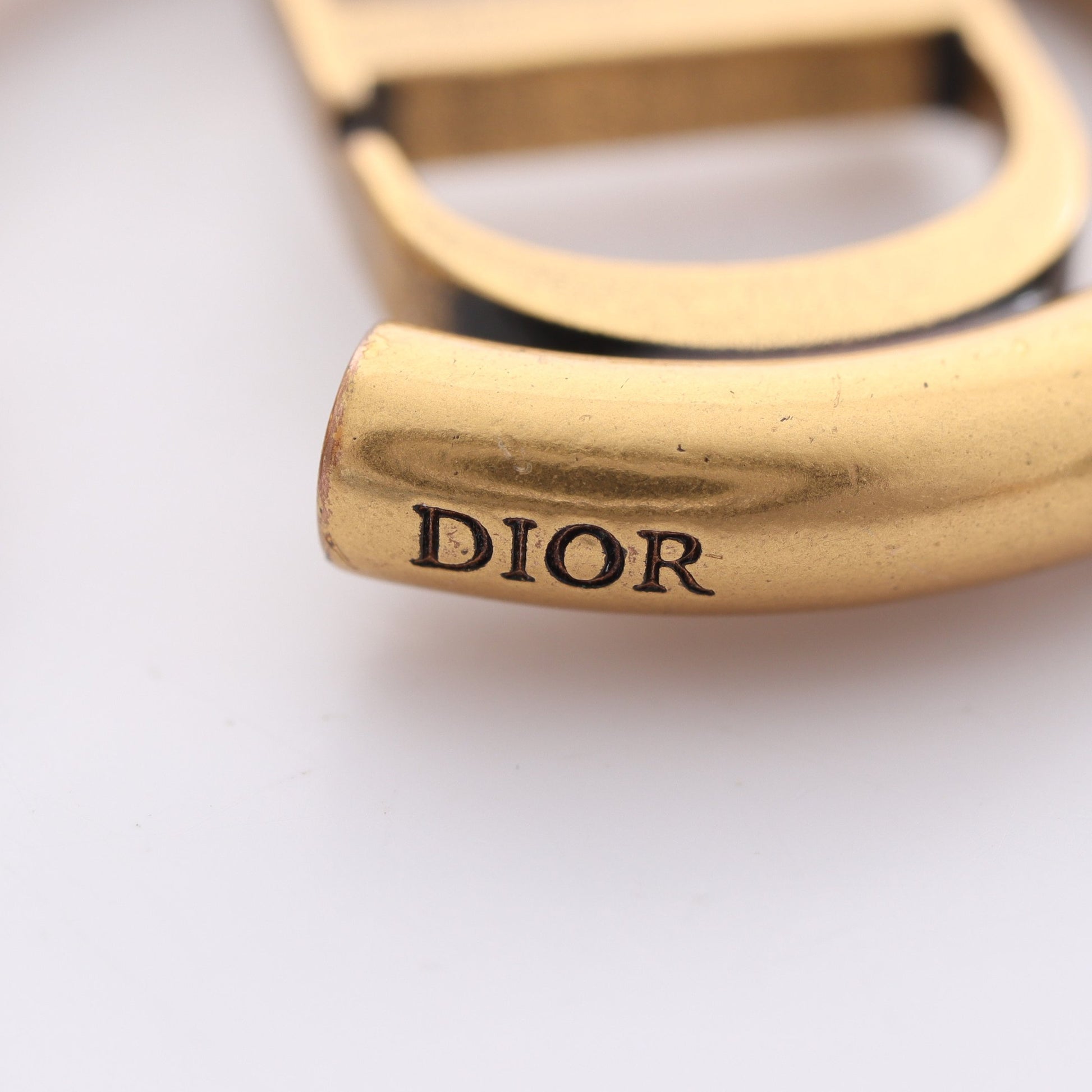 30 MONTAIGNE モンテーニュ フープ ピアス GP ゴールド ディオール アクセサリー DIOR