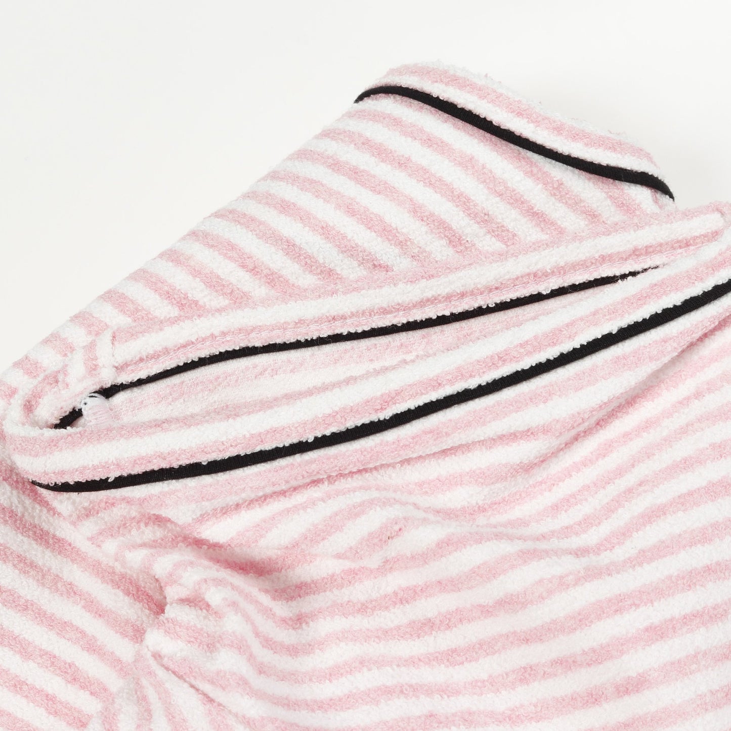 LA PAUSA パイル Tシャツ ボーダー コットン ホワイト ピンク ブラック シャネル トップス CHANEL