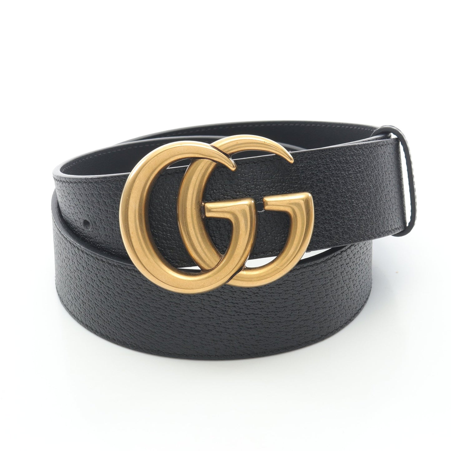 GGマーモント ベルト レザー ブラック グッチ 財布・小物 GUCCI