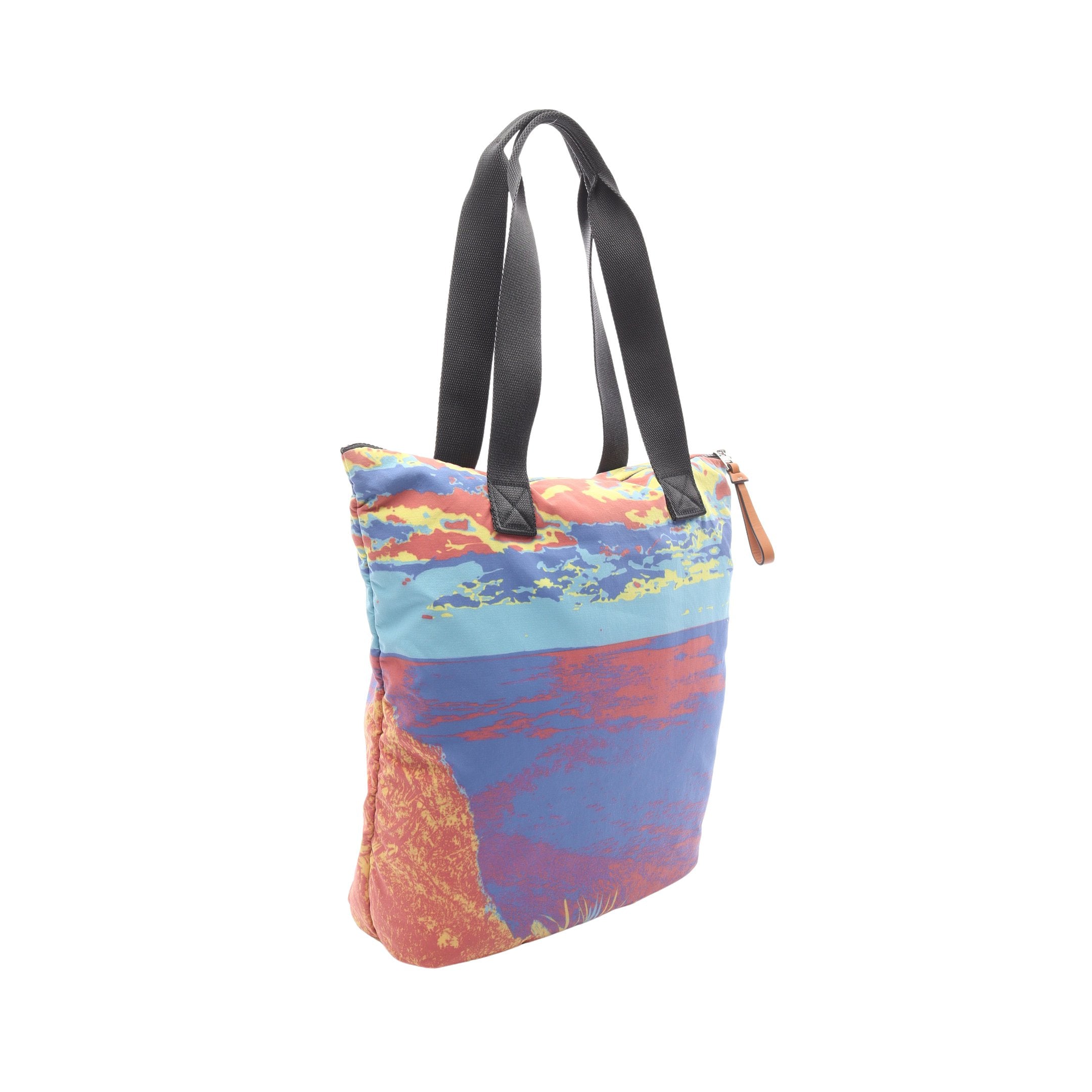 【美品】LOEWE Eye LOEWE Nature ELN トートバッグ EYE LOEWE NATURE ショルダーバッグ トートバッグ ナイロン マルチ