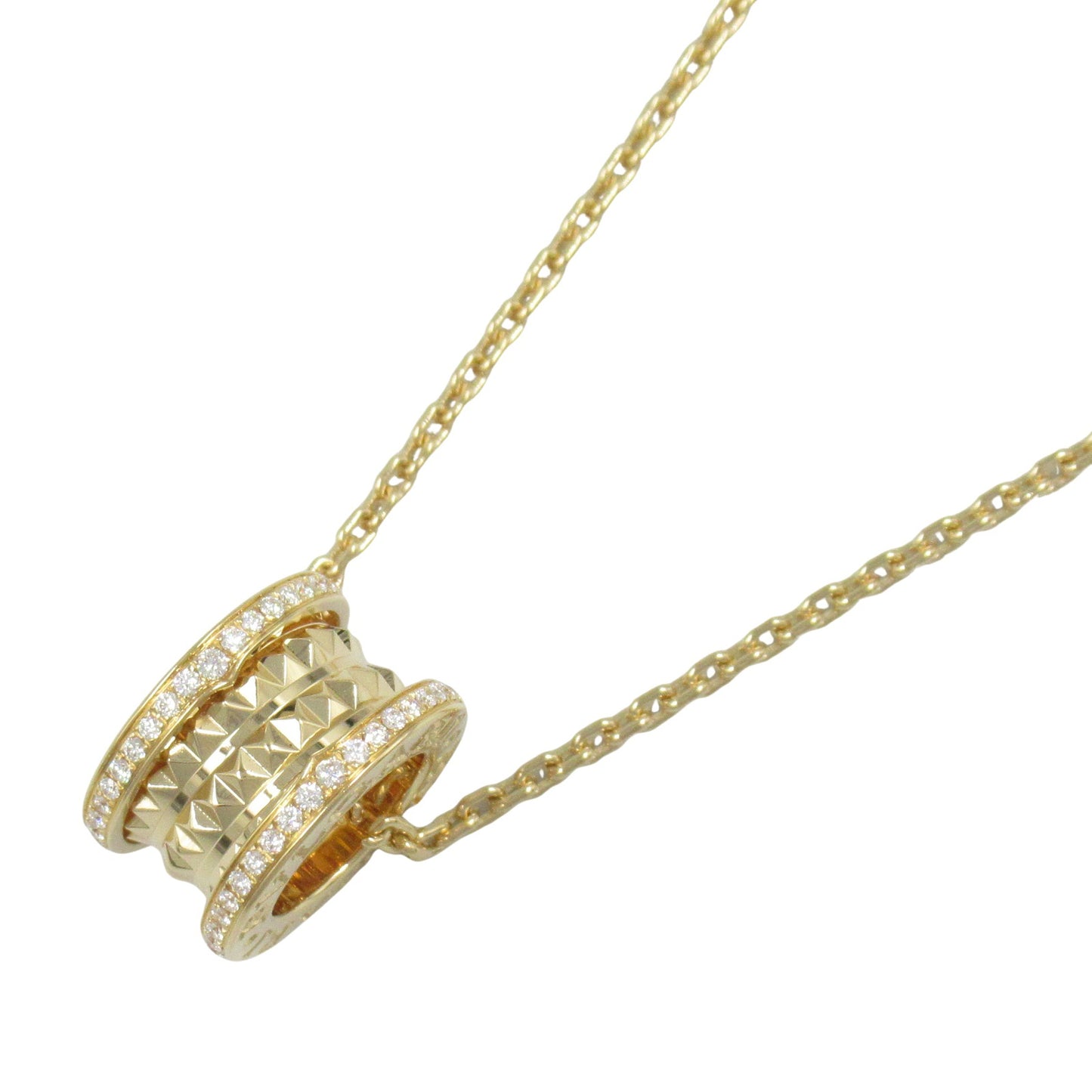 B-zero1 ロック ネックレス ダイヤ ネックレス K18（イエローゴールド） ダイヤモンド クリア ブルガリ アクセサリー BVLGARI