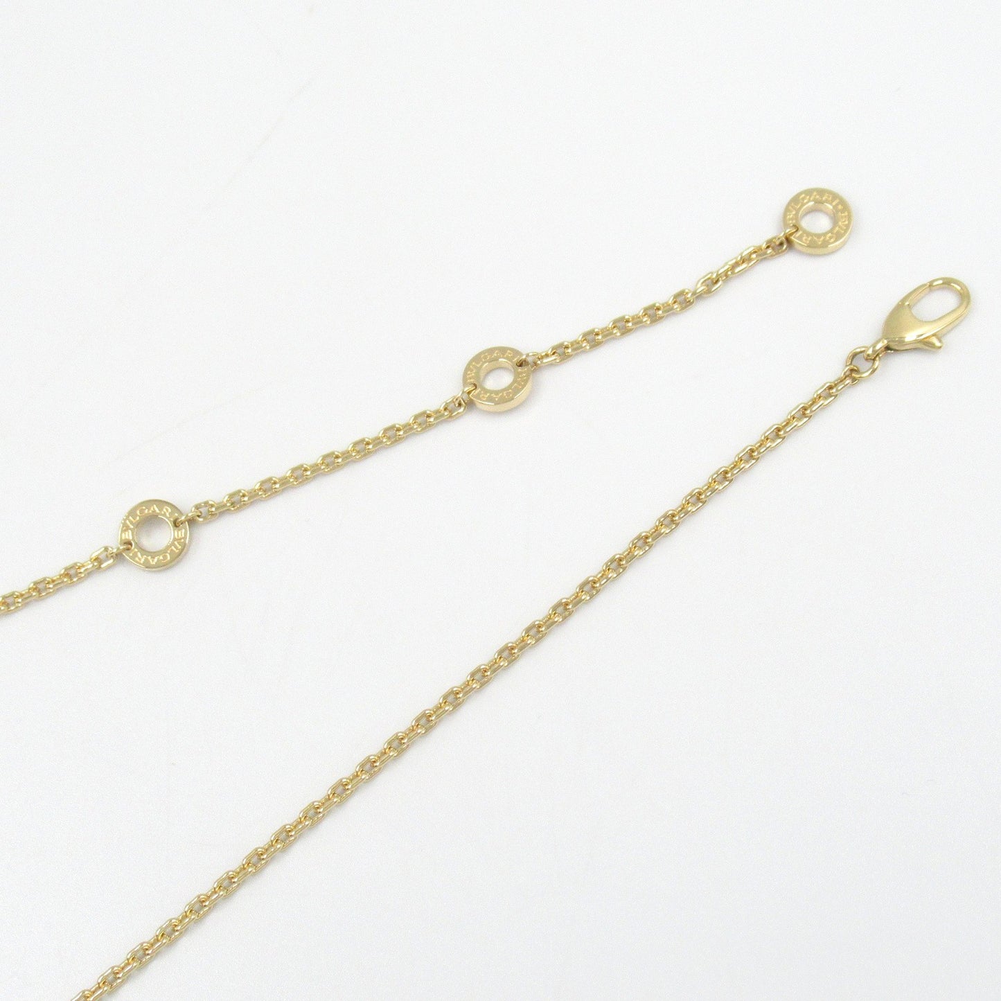B-zero1 ロック ネックレス ダイヤ ネックレス K18（イエローゴールド） ダイヤモンド クリア ブルガリ アクセサリー BVLGARI