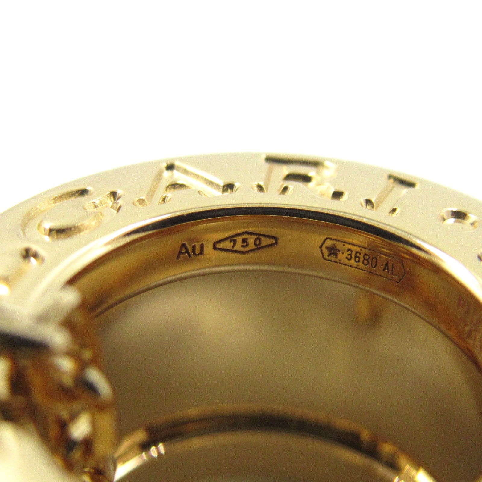 B-zero1 ロック ネックレス ダイヤ ネックレス K18（イエローゴールド） ダイヤモンド クリア ブルガリ アクセサリー BVLGARI
