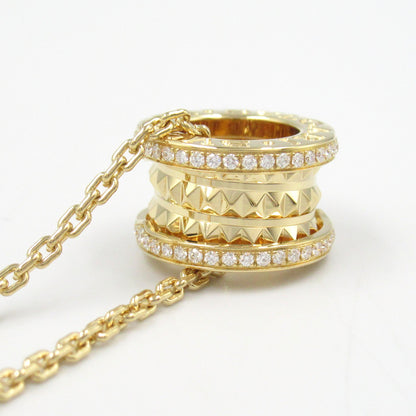 B-zero1 ロック ネックレス ダイヤ ネックレス K18（イエローゴールド） ダイヤモンド クリア ブルガリ アクセサリー BVLGARI