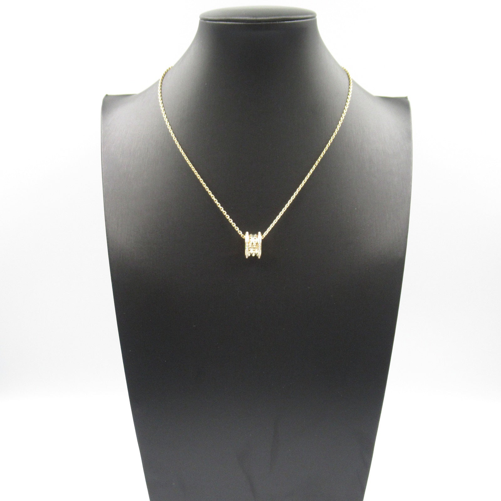 B-zero1 ロック ネックレス ダイヤ ネックレス K18（イエローゴールド