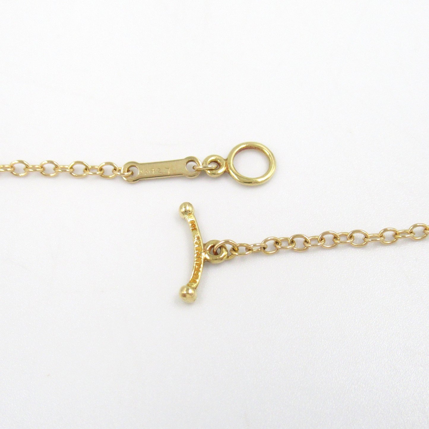 バイザヤードネックレス 12PD ネックレス K18（イエローゴールド） ダイヤモンド クリア ティファニー アクセサリー TIFFANY & Co.