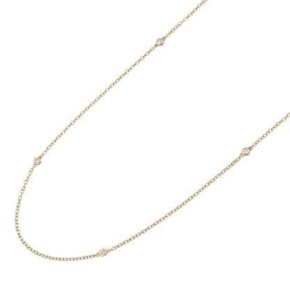 バイザヤードネックレス 12PD ネックレス K18（イエローゴールド） ダイヤモンド クリア ティファニー アクセサリー TIFFANY & Co.
