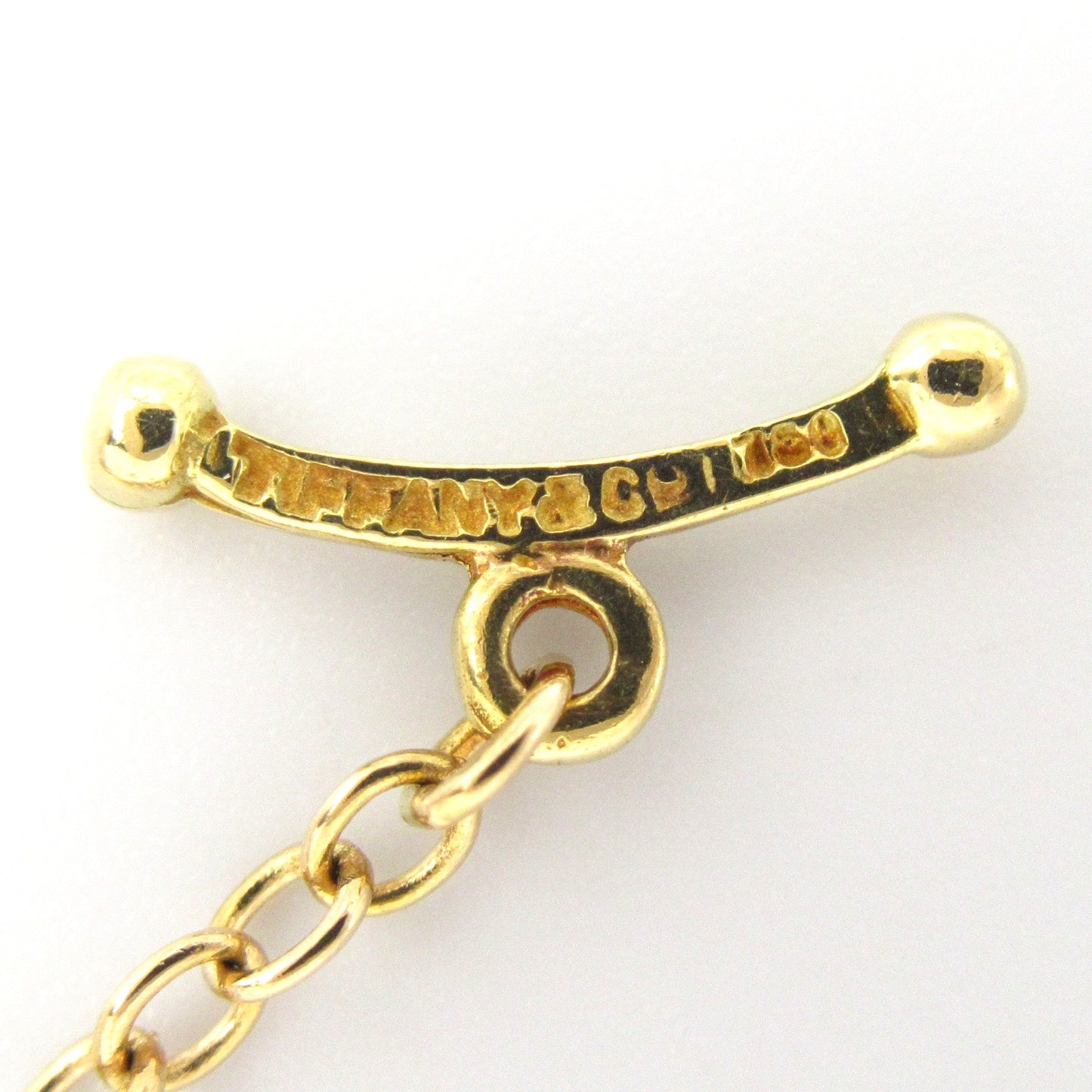 バイザヤードネックレス 12PD ネックレス K18（イエローゴールド） ダイヤモンド クリア ティファニー アクセサリー TIFFANY & Co.