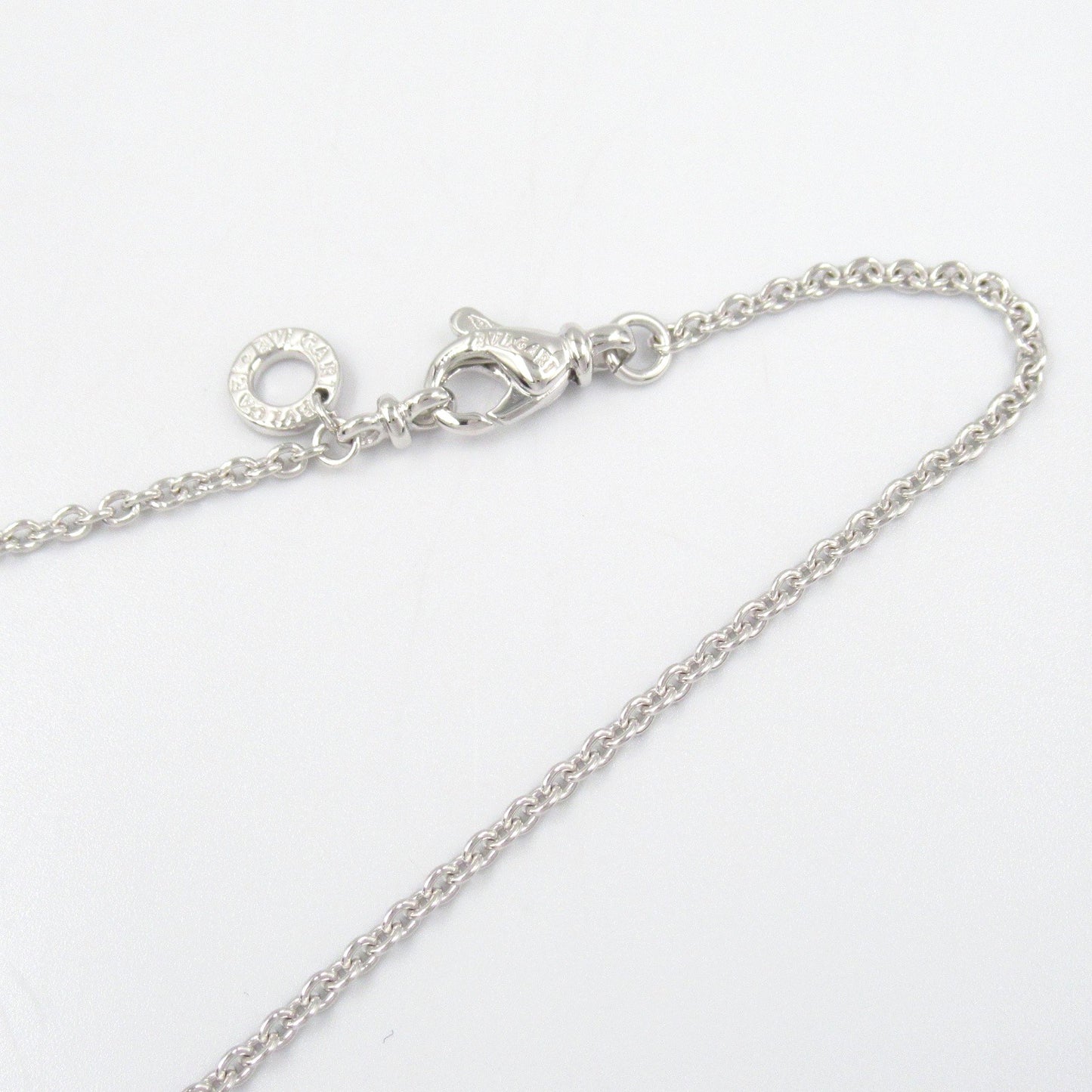 ドッピオクオーレ ネックレス ダイヤ ネックレス K18WG（ホワイトゴールド） ダイヤモンド クリア ブルガリ アクセサリー BVLGARI