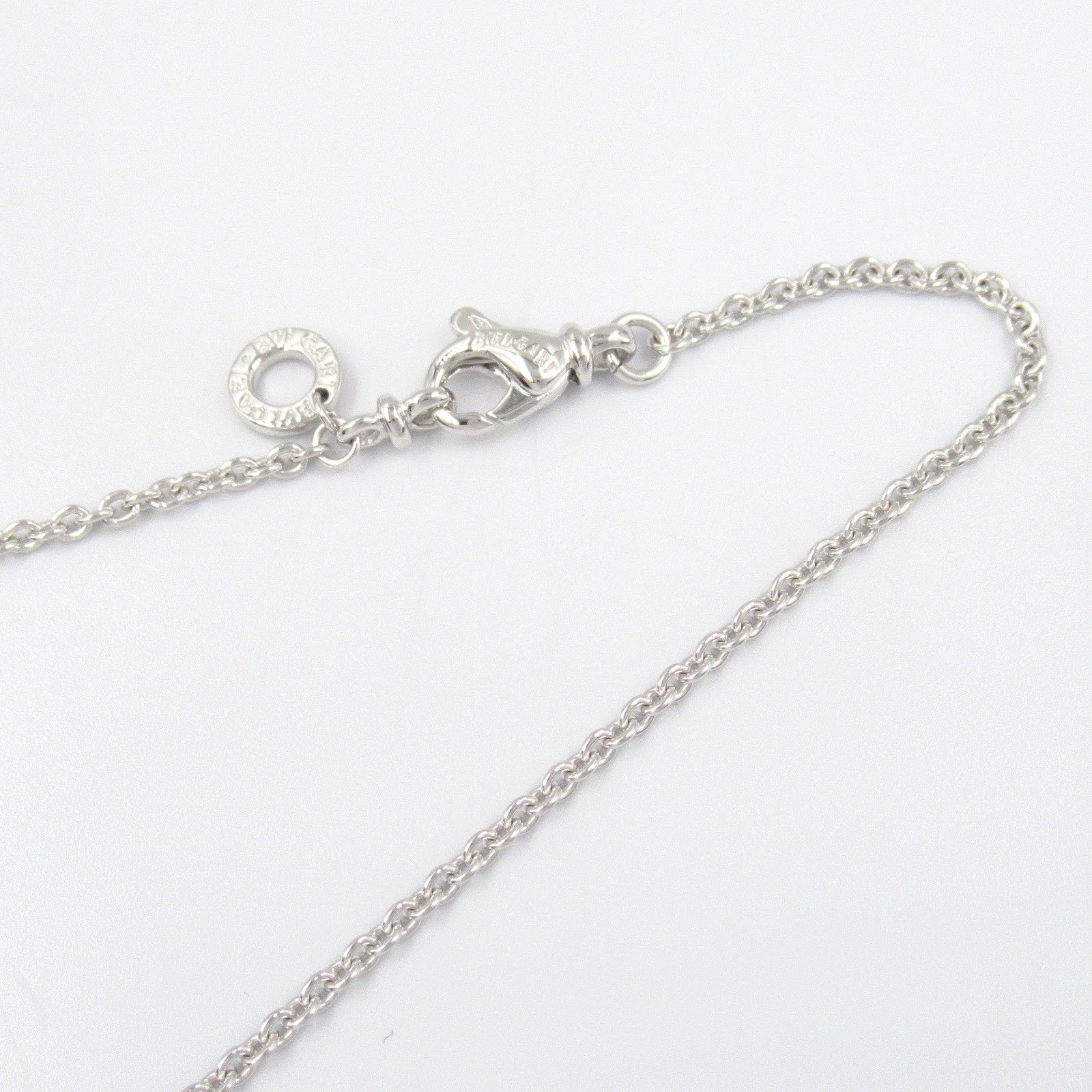 ドッピオクオーレ ネックレス ダイヤ ネックレス K18WG（ホワイトゴールド） ダイヤモンド クリア ブルガリ アクセサリー BVLGARI