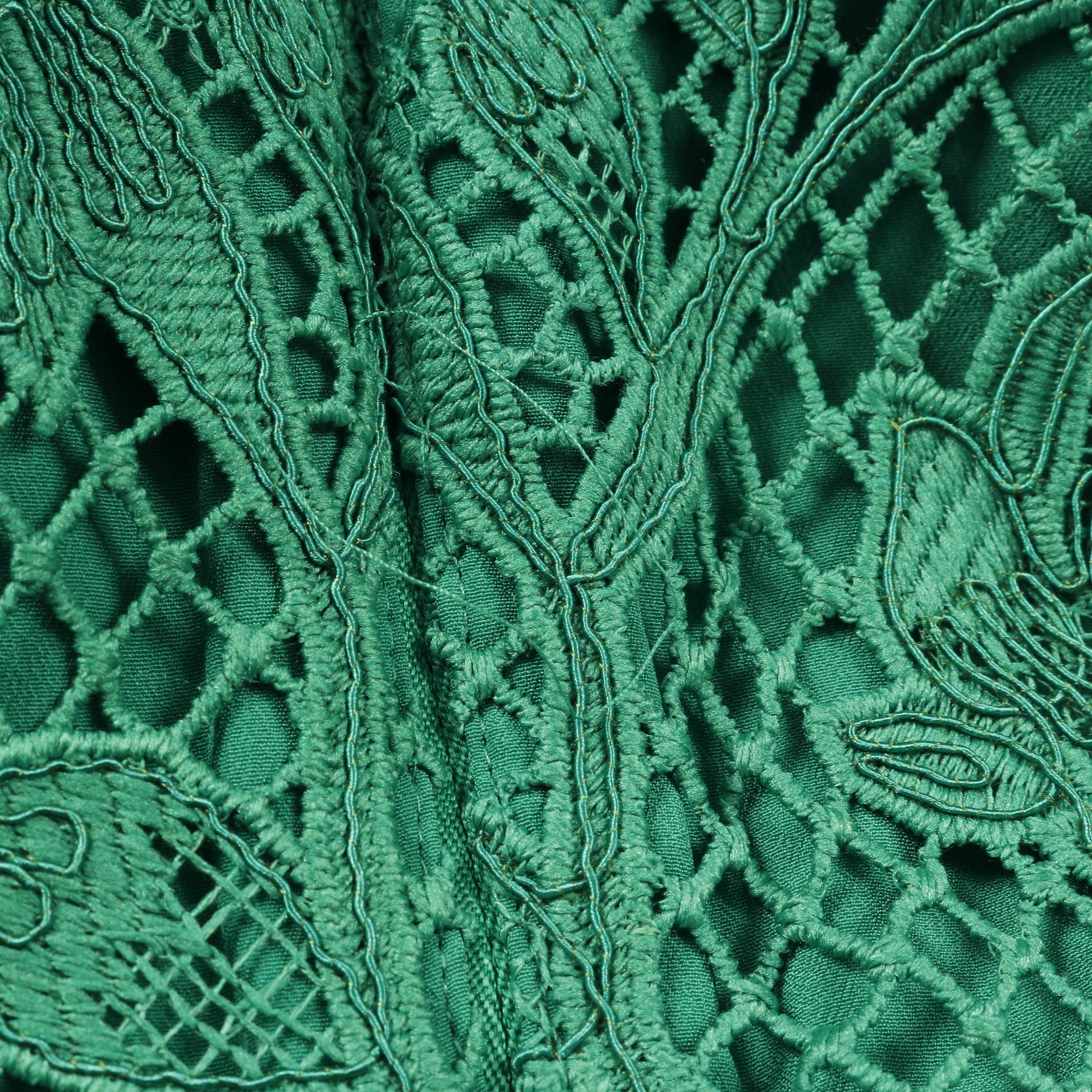 Sleeveless Midi Lace Dress ワンピース ノースリーブ グリーン