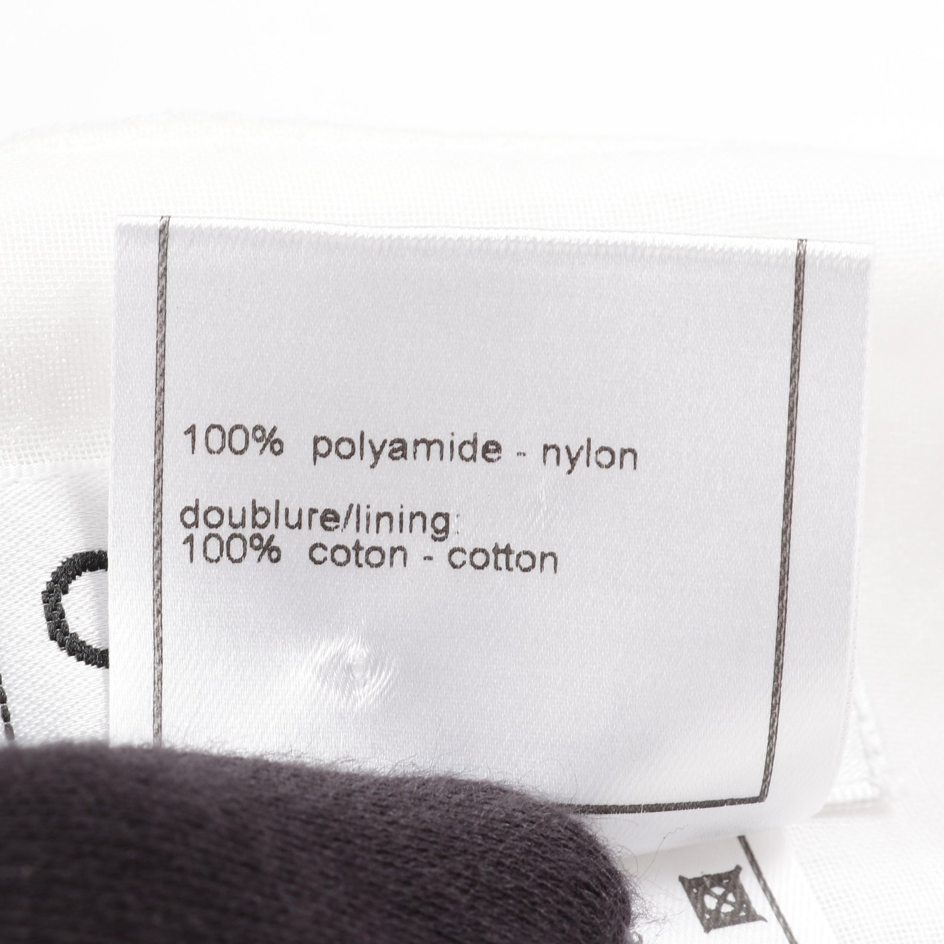 パールボタン ティアード スカート レース ナイロン ホワイト フリル  