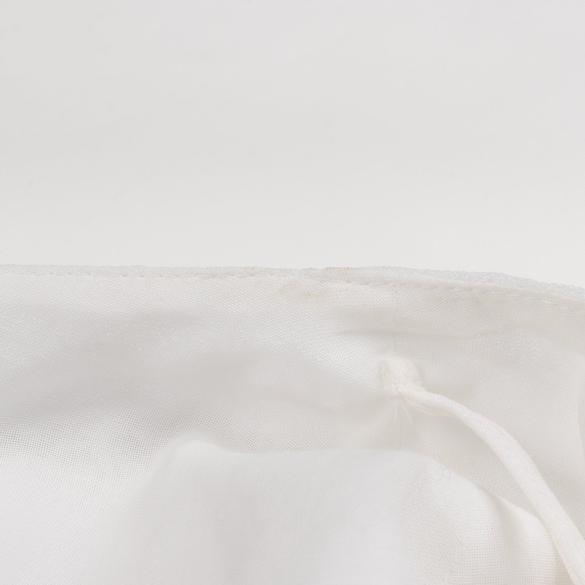 パールボタン ティアード スカート レース ナイロン ホワイト フリル  