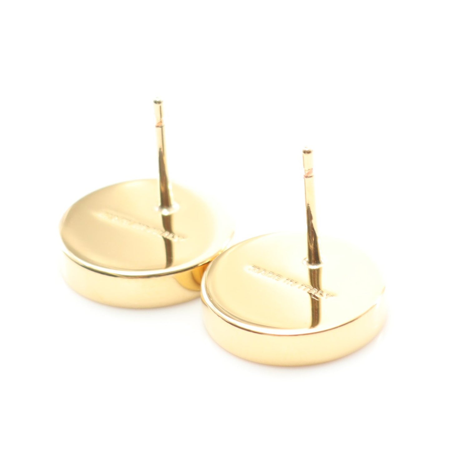 ピアス GP ゴールド ブラック ロゴ ミュウミュウ アクセサリー miu miu