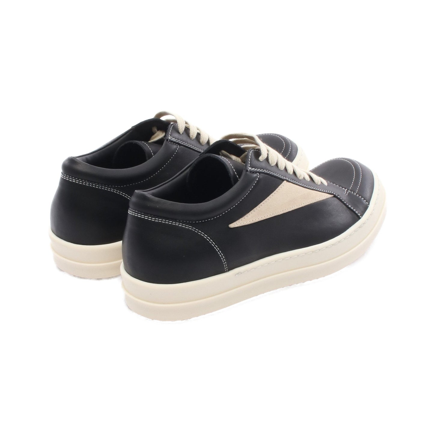 VINTAGE SNEAKS スニーカー レザー スエード ブラック ベージュ リックオウエンス シューズ Rick Owens