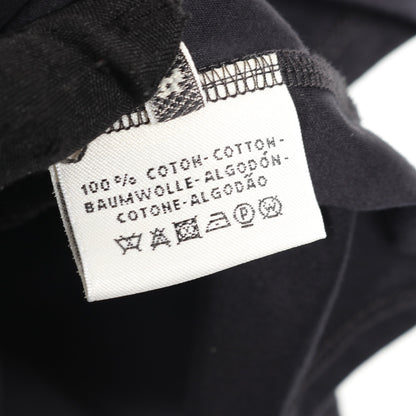 ワンピース コットン ダークネイビー 刺繍ポケット エルメス ワンピース HERMES