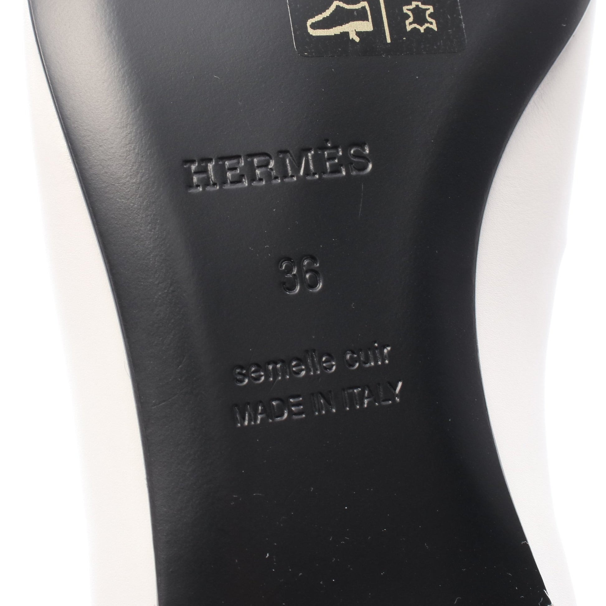 ケリー グリクレール バレエシューズ レザー ライトグレー エルメス シューズ HERMES