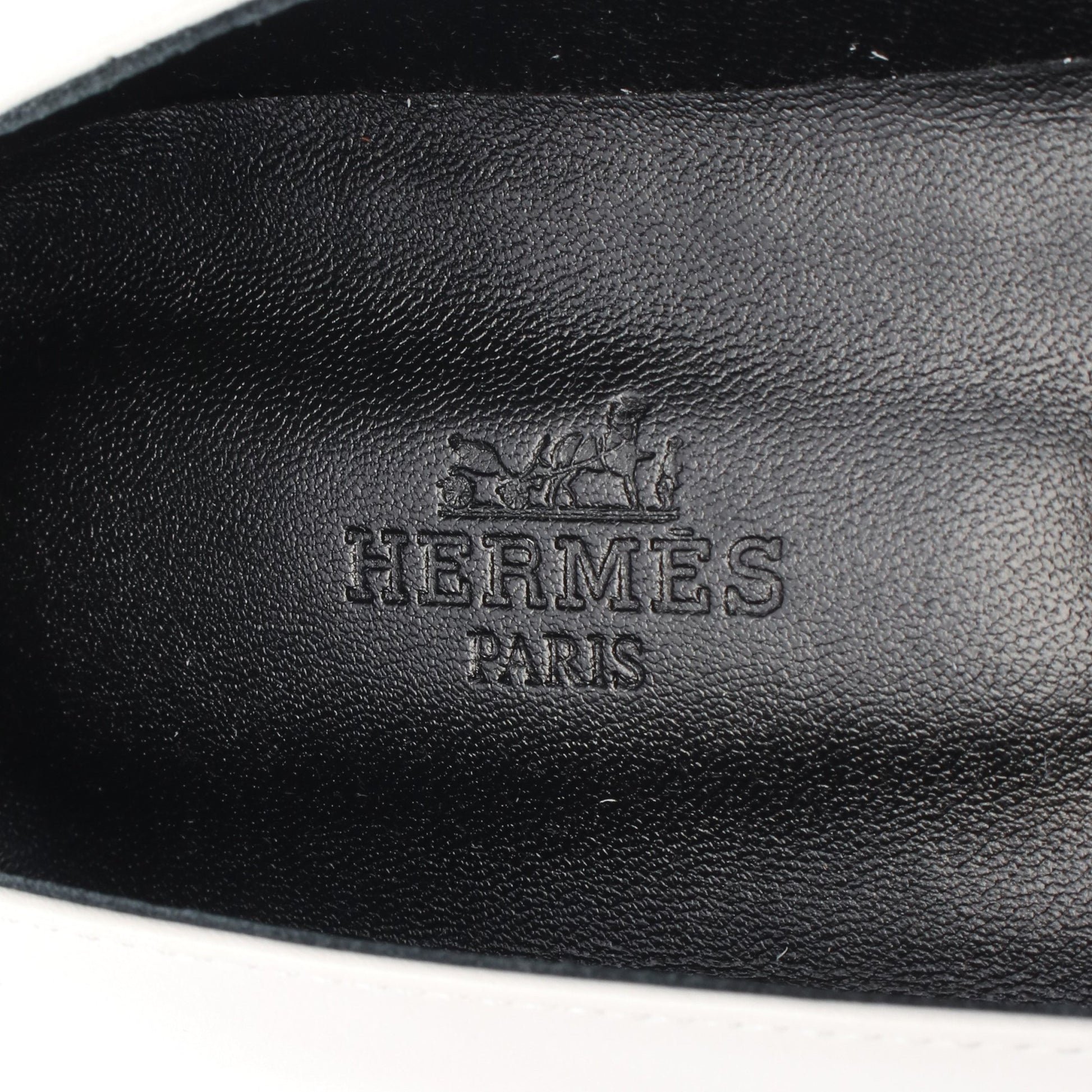 ケリー グリクレール バレエシューズ レザー ライトグレー エルメス シューズ HERMES