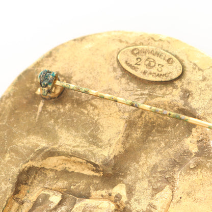 ココマーク ブローチ ライオン GP ゴールド ヴィンテージ 23 シャネル アクセサリー CHANEL