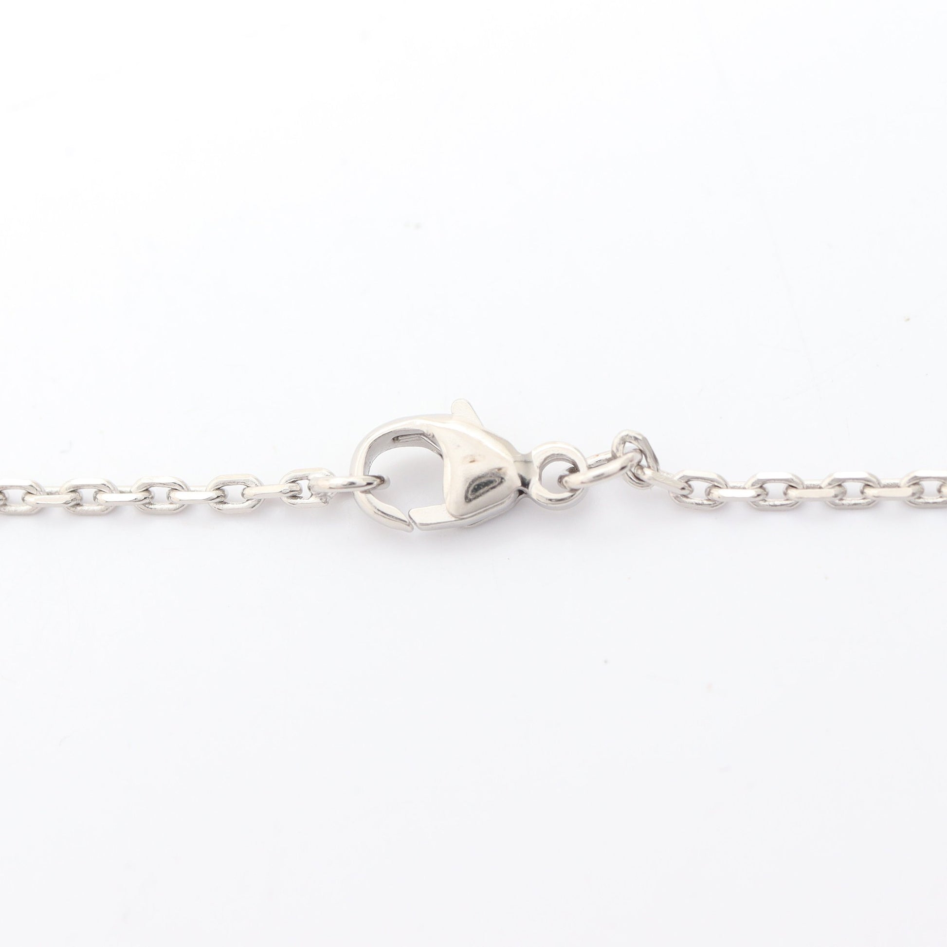 MINI POP H ミニポップアッシュ ネックレス シルバー ライトベージュ エルメス アクセサリー HERMES