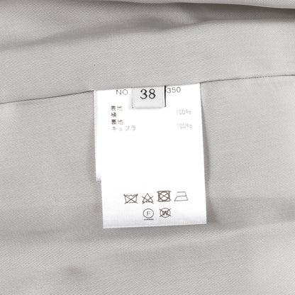 ワイドパンツ シルク ライトグレー エブール ボトムス ebure