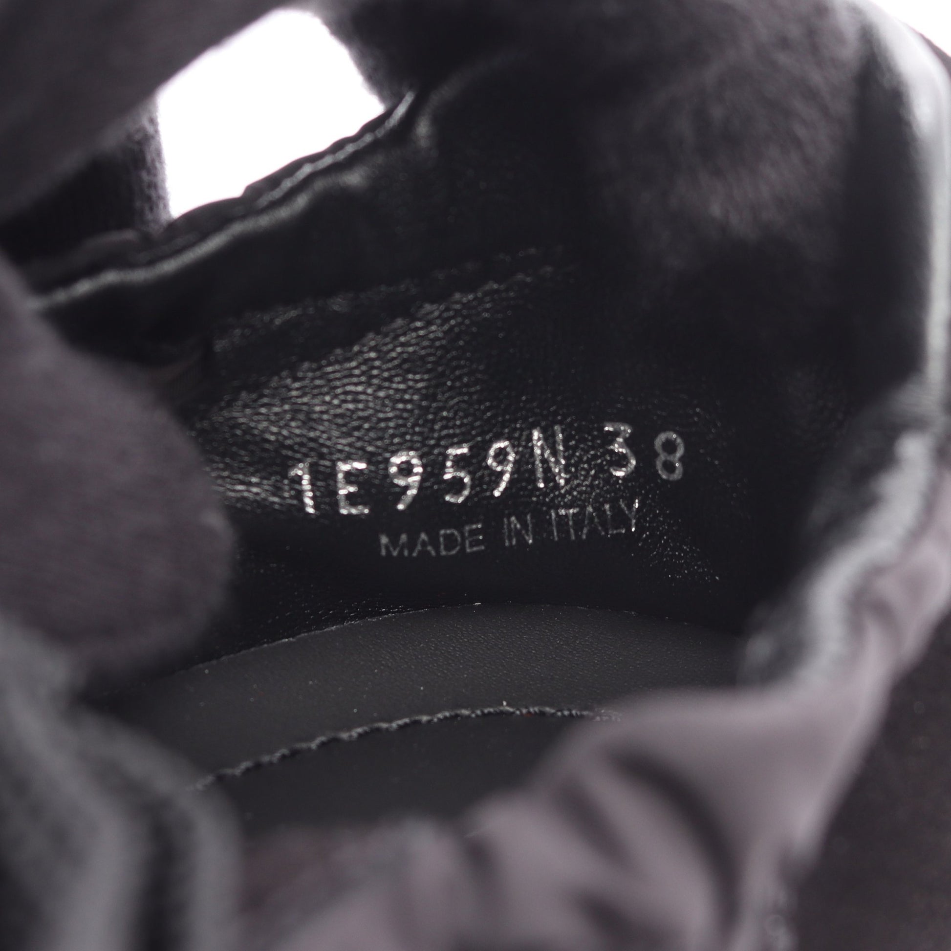 Re-Nylon コラプス スニーカー ナイロン スエード ブラック プラダ シューズ PRADA