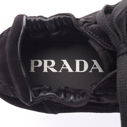 Re-Nylon コラプス スニーカー ナイロン スエード ブラック プラダ シューズ PRADA
