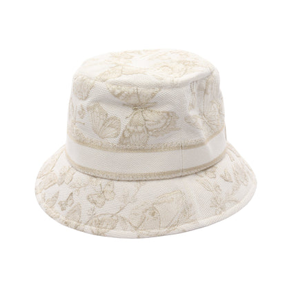 トワル ドゥ ジュイ エンブロイダリー ハット コットン ホワイト  