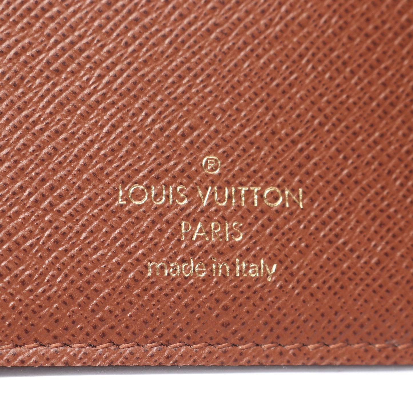 ポルトフォイユ ヴィクトリーヌ モノグラム 三つ折り財布 PVC ブラウン ルイヴィトン 財布・小物 LOUIS VUITTON