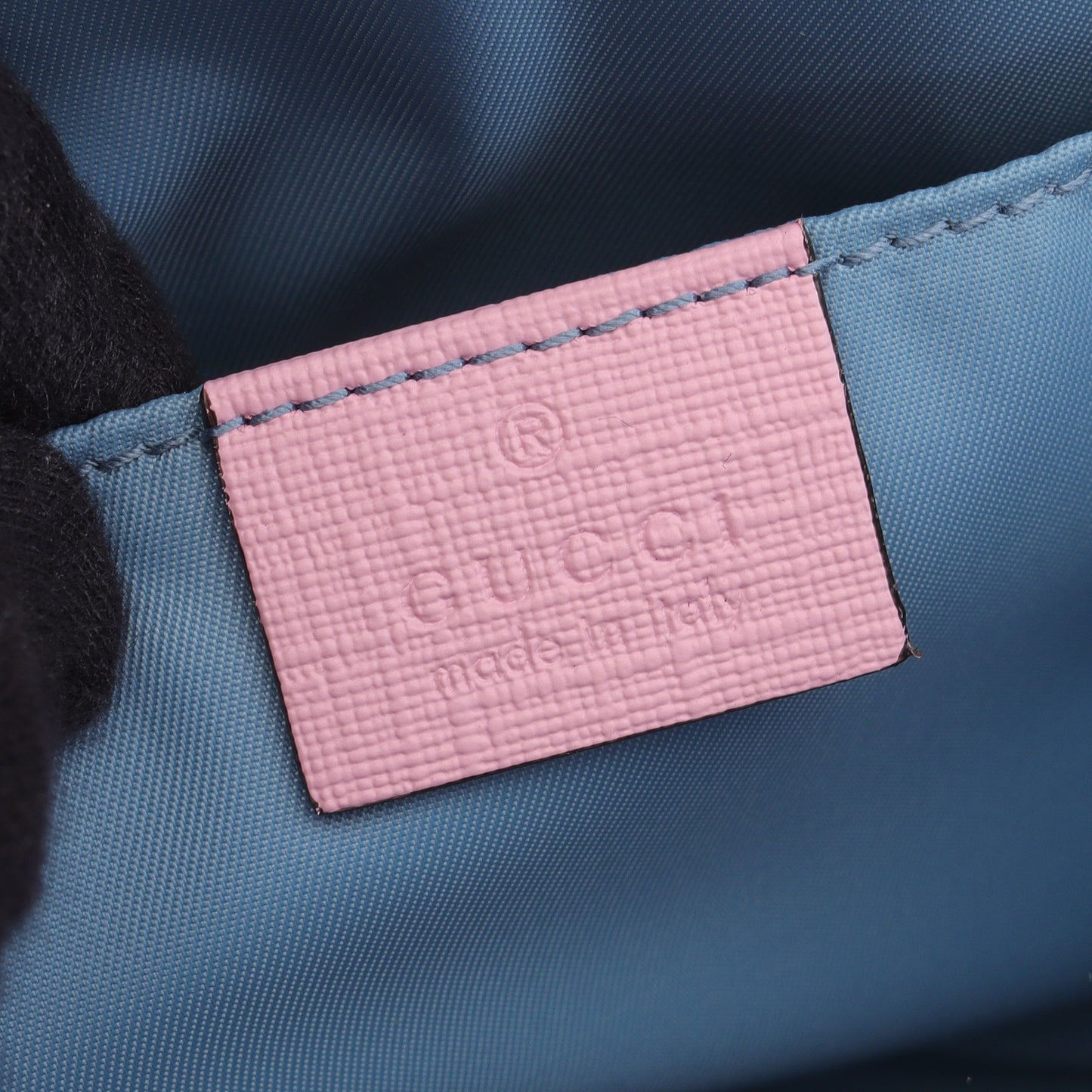 GUCCI × HIGUCHI YUKO チルドレンズ GGスプリーム ショルダーバッグ PVC レザー ベージュ ピンク 2WAY グッチ バッグ GUCCI