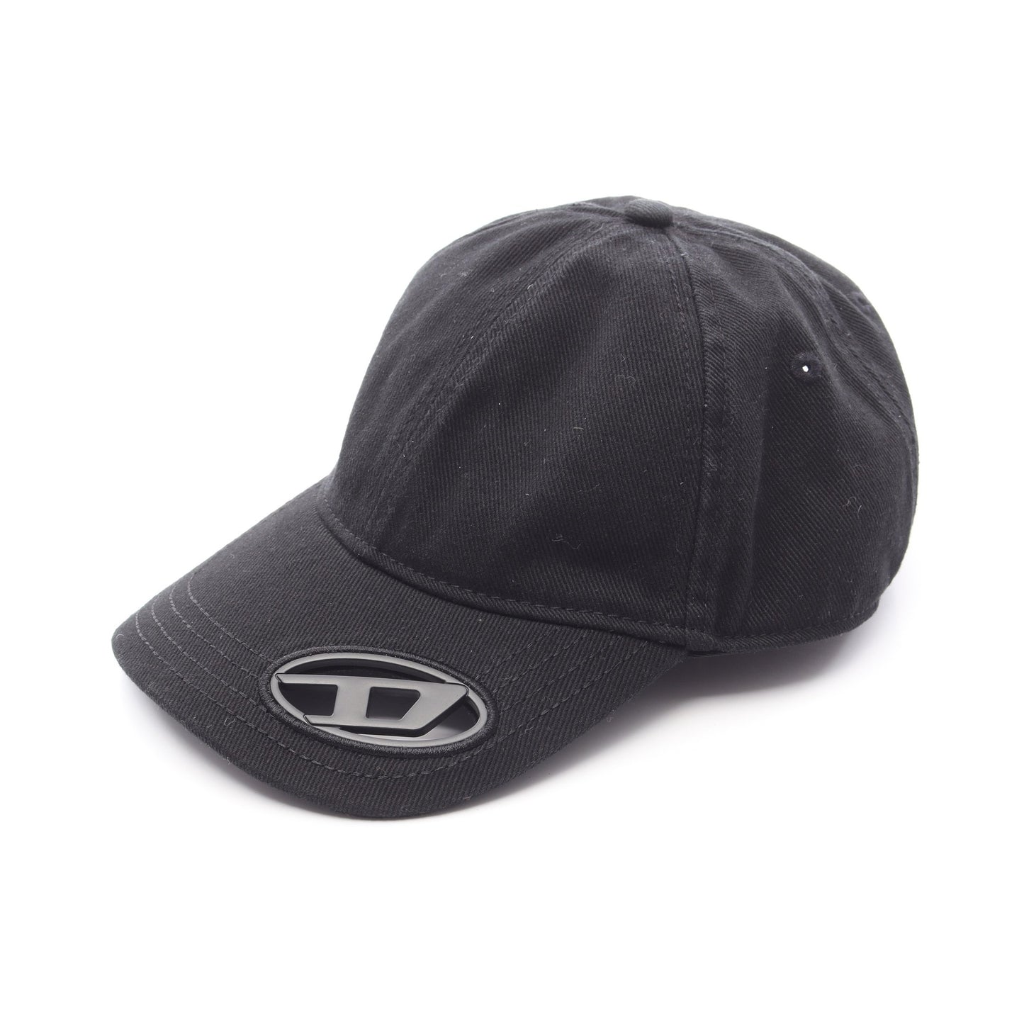 C-PLAK キャップ コットン ブラック ディーゼル 財布・小物 DIESEL