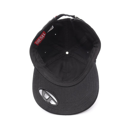 C-PLAK キャップ コットン ブラック ディーゼル 財布・小物 DIESEL