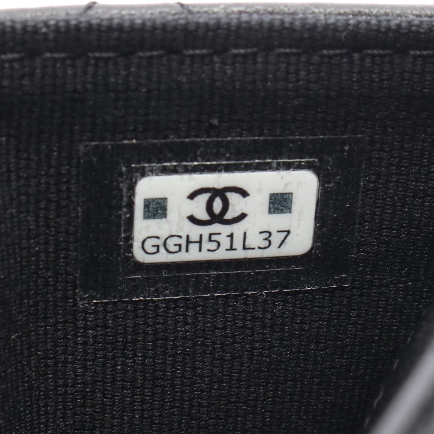 マトラッセ コインケース レザー ブラック ブラック金具 シャネル 財布・小物 CHANEL
