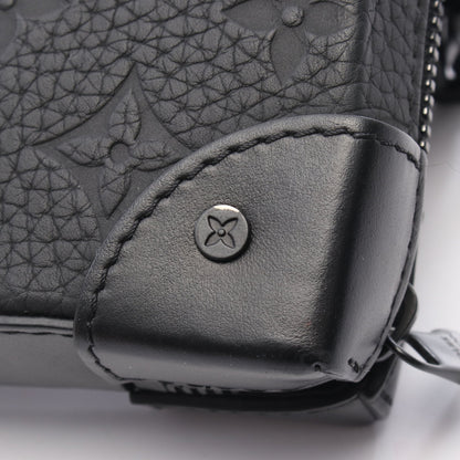 ソフトトランク ウォレット トリヨンモノグラム ショルダーバッグ レザー ブラック ルイヴィトン バッグ LOUIS VUITTON