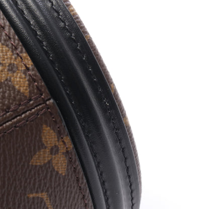 カノエ モノグラム チェーンハンドバッグ PVC レザー ブラウン ブラック 2WAY ルイヴィトン バッグ LOUIS VUITTON