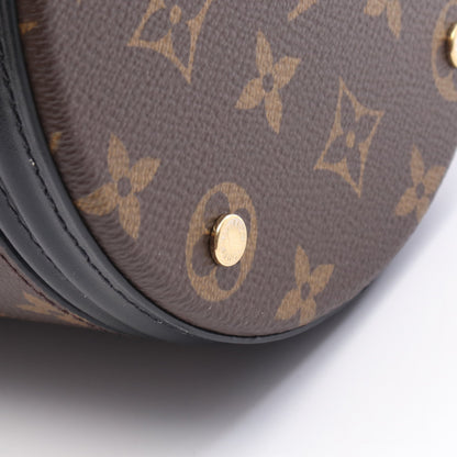 カノエ モノグラム チェーンハンドバッグ PVC レザー ブラウン ブラック 2WAY ルイヴィトン バッグ LOUIS VUITTON