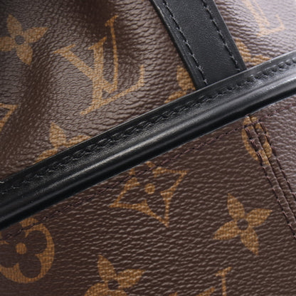 カノエ モノグラム チェーンハンドバッグ PVC レザー ブラウン ブラック 2WAY ルイヴィトン バッグ LOUIS VUITTON