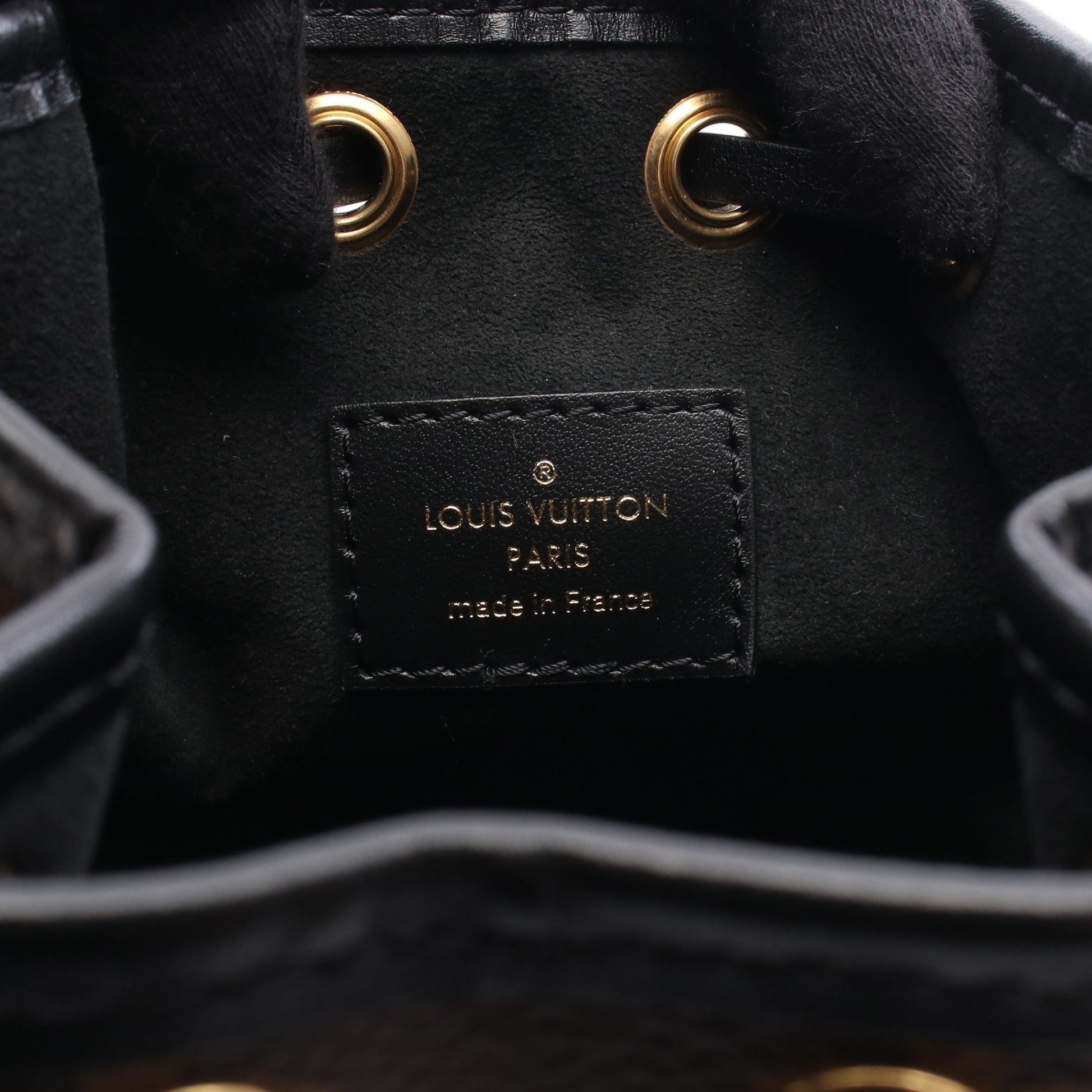 カノエ モノグラム チェーンハンドバッグ PVC レザー ブラウン ブラック 2WAY ルイヴィトン バッグ LOUIS VUITTON