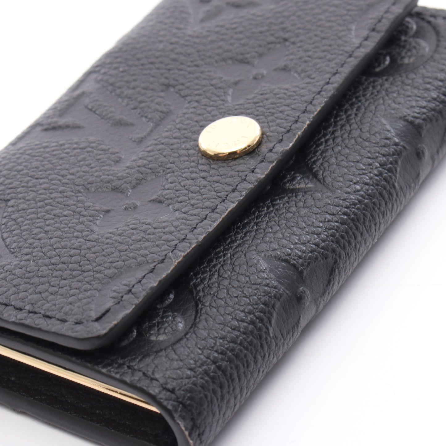 ミュルティクレ6 モノグラムアンプラント ノワール 6連 キーケース レザー ブラック ルイヴィトン 財布・小物 LOUIS VUITTON