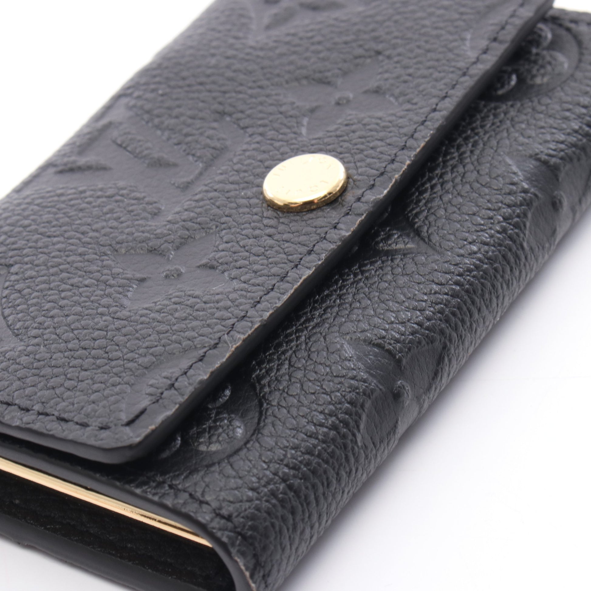 ミュルティクレ6 モノグラムアンプラント ノワール 6連 キーケース レザー ブラック ルイヴィトン 財布・小物 LOUIS VUITTON